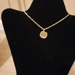 Miranda's Paparazzi Style Jewelry - Gold Necklace with Initial O Charm Miranda's Paparazzi Style Jewelry - Gold Necklace with Initial O Charm